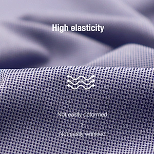 knitted stretch two tone dye checks fabric
