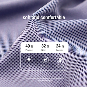 knitted stretch two tone dye checks fabric